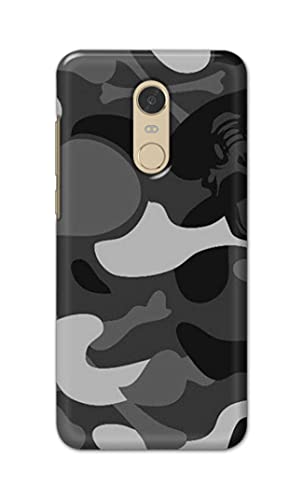 Image of Printed Hard Back Cover Case for Mi Redmi Note 5 Back Cover (Army Pattern) -1302