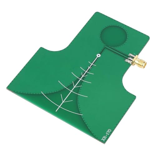 QOXEZY UWB - Antena para PCB de polarización lineal direccional de alta ganancia de 1,4 a 10,5 GHz, de banda ancha ultra ancha, color verde