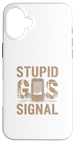 Custodia per iPhone 16 Plus Geocaching Nessun segnale GPS Geocacher divertente