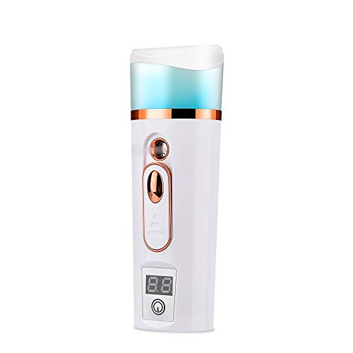 FATUXZ Handy Nano Mist Sprayer, Portable Facial Atomization Eyelash Extensions Steamer Mister Moisturizing