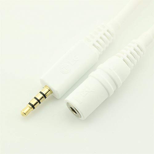 Cable Extensor AUX 3.5mm Estéreo Macho a Hembra 12cm miniatura 2