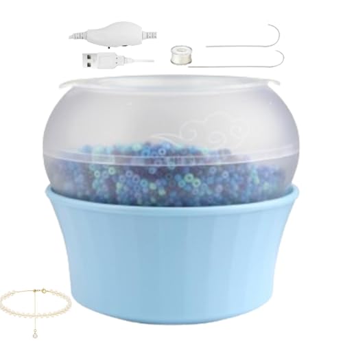 Pulsera automática para hacer pulseras, kit de de perlas eléctrico USB, spinner automático de perlas eléctrico, fabricante de cuentas, pulseras, fabricación de collares, ahorro de tiempo para