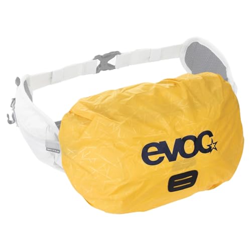 EVOC RAINCOVER Sleeve HIP Pack, leichte Regenhülle für Bauchtasche (wasserdichter Schutz, Schutzbeutel Hüfttasche mit reflektierendem Druck, Bauchtasche Regenhülle, für 3-7 l Hip Packs), Sunflower