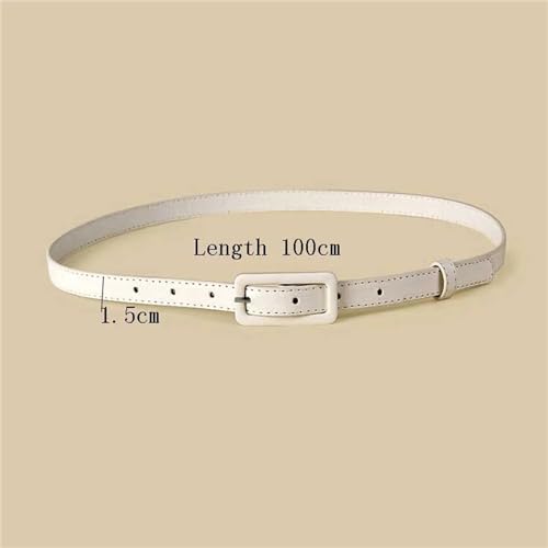 Womens Shiny PU Leather Waist Belt Women Thin Belts Waistband Pin Buckle Straps For Dress Casual Belt4