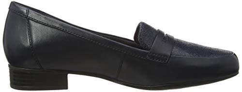 Image of Clarks Womens 26153195 Burgundy Loafer