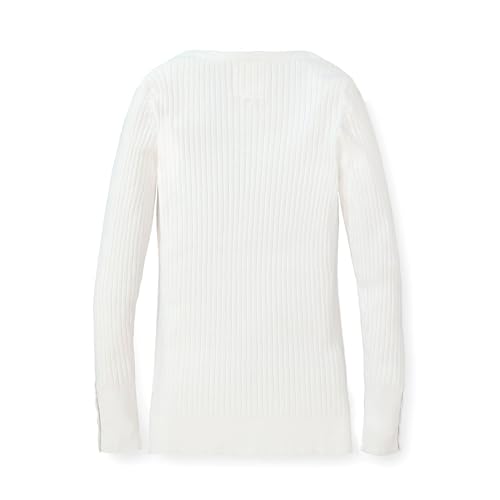 Image of Hope & Henry Women's Classic Long Sleeve Pullover Sweater