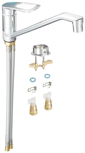 SANEI(旧社名:三栄水栓製作所)キッチン用 シングルワンホール混合栓 エコ 節約 上面施工 K8712E2TJV-13