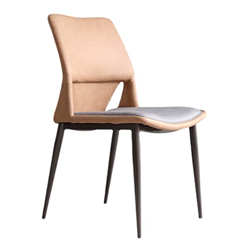 UYKUM Sillas de comedor de cuero con diseño nórdico de comedor, para maquillaje, muebles de salón de moda