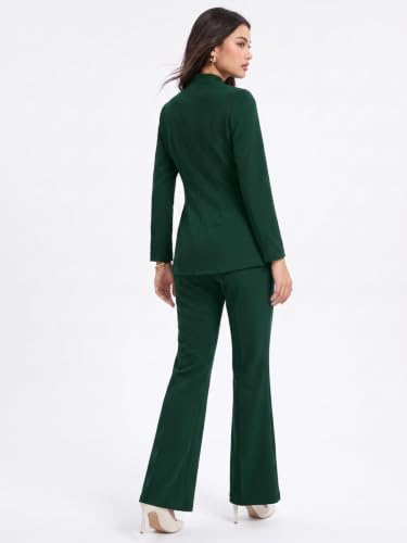 Image of Selvia Women's Full Sleeve Blazer Top with Trouser Co-Ord Set, Co ord Set for Women Stylish