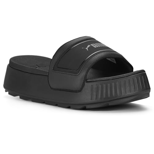 PUMA PUMA Womens Karmen Slide Casual Sandals Casual - Black - Size 10 M
