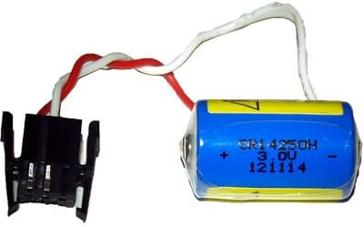 4 x CR14250SE 3 Volt Lithium Batteries with Pins & Connectors (1746-BAS)