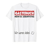 Das Gästebuch Geschenk zum Geburtstag