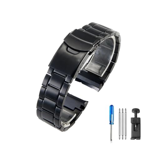 Bracelet de montre 22mm acier inoxydable pour sublimer votre Seiko Turtle SRP775