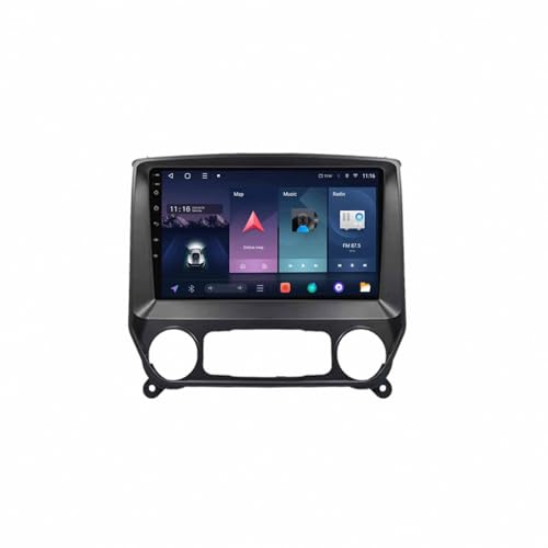 Carplay para Chevrolet Silverado 2014-2018, autoradio táctil portátil de 4 núcleos 4G+64G