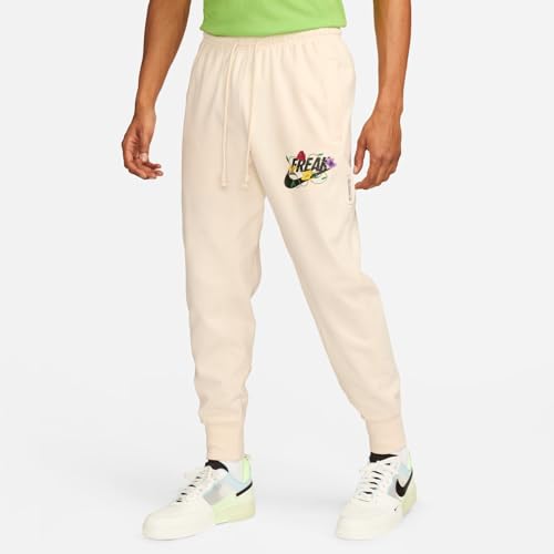 Nike Giannis Standard Issue Men's Dri-fit Basketball Trousers Size - Large Pale Ivory2
