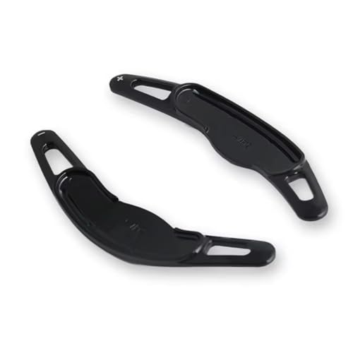 Compatible With Mini For John For Cooper Works F55 F56 F57 F54 For F60 車のステアリングホイールシフトパドルエクステンションカバー インテリアアクセサリー(Black)