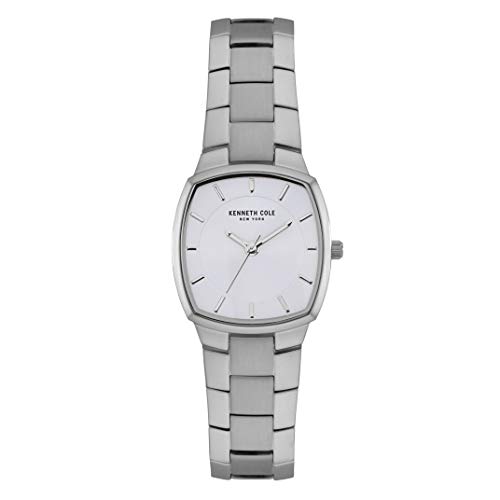 Review de Accesorios baño estilo moderno disponible en línea para comprar. 34 Kenneth Cole New York KC50893002 Reloj clásico de cuarzo japonés plateado para mujer, plateado, Classic