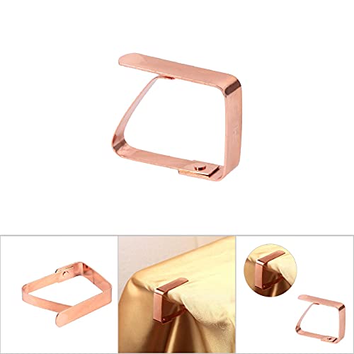 Tafelkleed Klem Winderig Picknick Tafel Klemmen Staal Materiaal Roestvrij Staal Gemaakt 4 X 5cm voor Tafels Onderaan 3… - Image 3