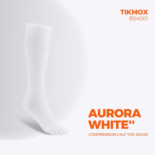 Image of Compression Toe Socks,Women Mens Knee High Toe Socks,Support for Running & Travel