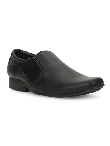 Image of Bata Mens Black Slipon Style with Comfort and Elegance Perfect for Formal Wear, Business Casual