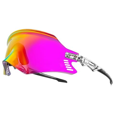 KAPVOE MTB Sport Sunglasses with UV Protection Cover