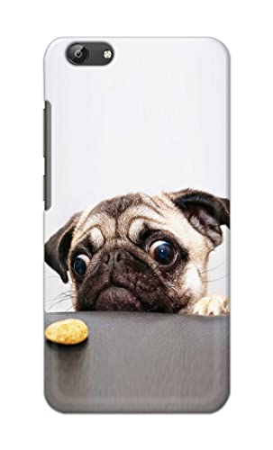Image of Printed Hard Back Cover Case for Vivo Y69 Back Cover (Pug Dog) -203