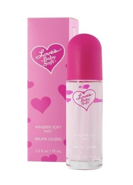 Love's Baby Soft Whisper Soft Mist, Perfume Spray 2.5 Fl Oz- (pack of 1)