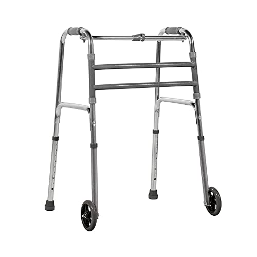 ANDADOR FIXO DOBRAVEL DE ALUMINIO COM RODAS BC1520 MERCUR