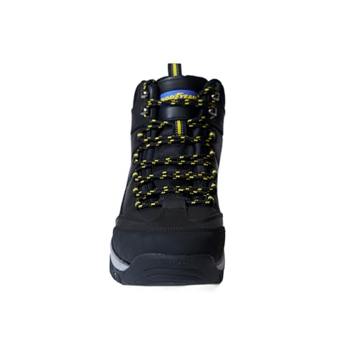 Image of Goodyear Barrett Mens Boot -Steel Toe Work Boots for Men with Rugged Comfort & Protection