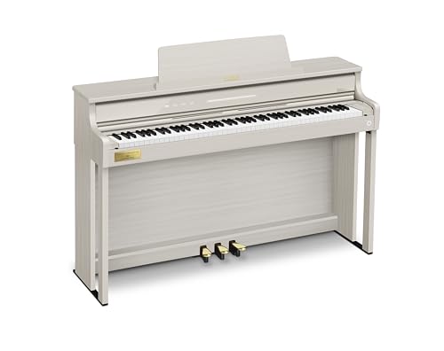 Casio PX-860 Review 24 Casio Celviano AP-750 – 88-Key Digital Console Piano | Smart Hybrid Hammer Action Keyboard CELVIANO Edition | 39 Built In Tones | Grey Beige #1