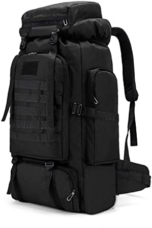 YFREAL 80L Hiking Camping Backpack,Hunting Backpack for Outdoor,L...