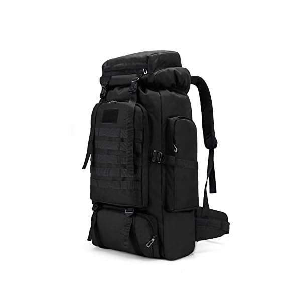 YFREAL 80L Hiking Camping Backpack,Hunting Backpack for Outdoor,Large Pack Waterproof,Tactical Backpack for Men Women