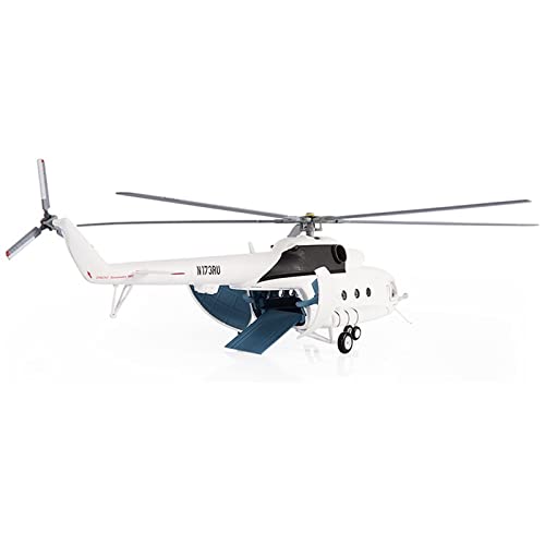 Modèle d'hélicoptère Mi-17 en alliage 1:72 avion de simulation statique de collection