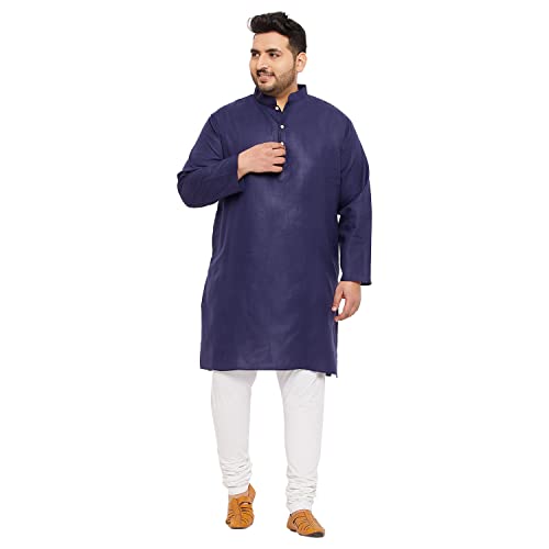 Image of Bigbanana Plus Size Men Regular Fit Kurta