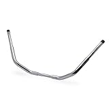 HTTMT- 1.25' Fat Beach Bars Handlebars 1' center For Custom Harley 84-17 Softail/ 94-17 Road King...