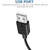 Xahpower 2 Pack PS2 Controller to USB Adapter Converter Cable, Compatible with Sony PS1/PS2 Controller Gamepad to PS3/PC Controller