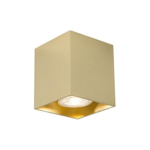 QAZQA qubo Spot Plafond Doré Cover