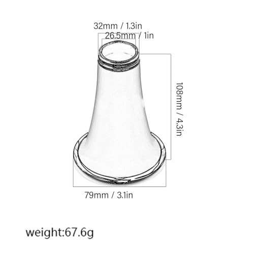 Cloche instrument à vent ABS CC28 Noir optimisant la qualité sonore globale - 3