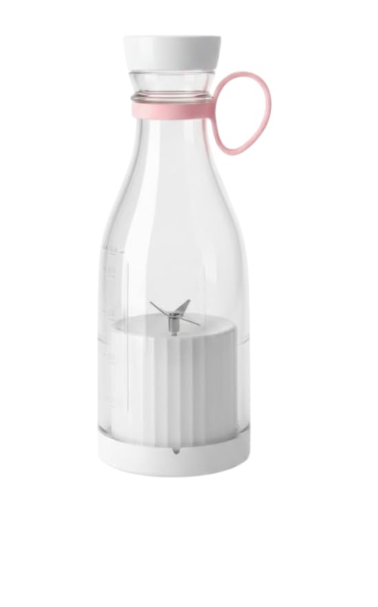 Portable Mini Blender Juicer, USB Rechargeable Smoothie Maker, Personal Blender for Protein Shakes, Fruits, Food Mixing & Travel Use, PINK-image-21