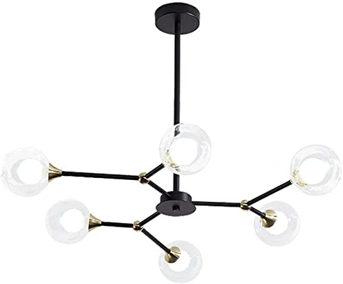Hanging Lamp, Kronleuchter-Deckenleuchte Moderner Kronleuchter, 6-flammige...