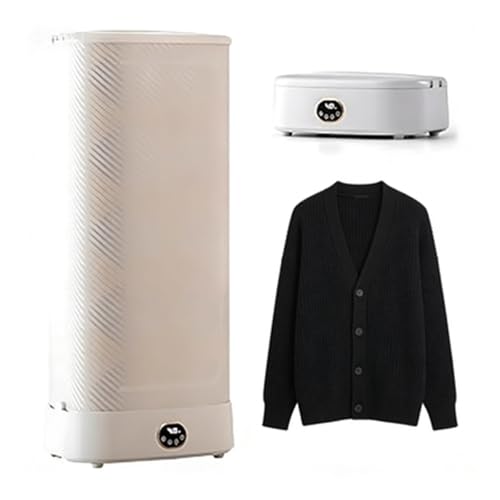 Secadora de cuidado de vapor, máquina de planchar automática con circulación de aire caliente de 360° y temporizador inteligente de 240 minutos