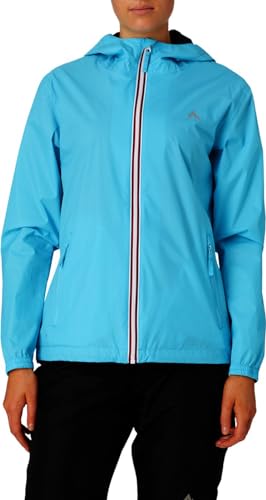 McKINLEY Damen Regenjacke Kereol III, Turquoise, 44, 285989