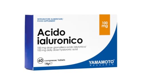 YAMAMOTO RESEARCH Acido Ialuronico ExceptionHYAL Jump 60 Compresse, Integratore Alimentare, Contrasta l'Infiammazione Articolare, Sostiene il Trofismo, Riduce I Segni d'Invecchiamento