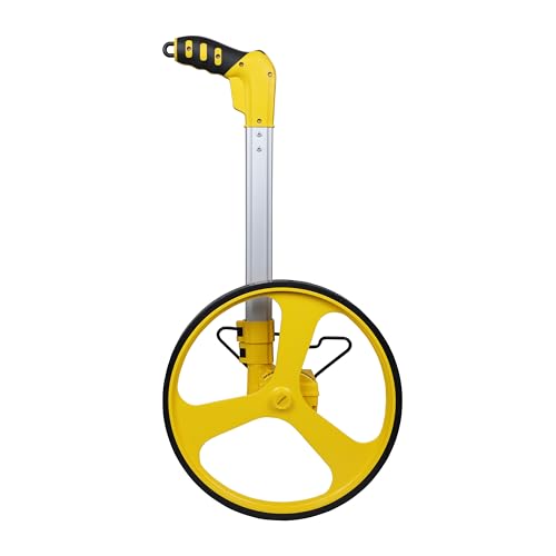 Stanley Messrad MW40M, 318mm Raddurchmesser, analoges 5-stelliges Zählwerk, Metallfaltstiel mit Gummi-Handgriff 1-77-174