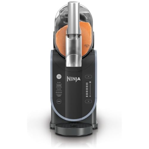 Ninja SLUSHi Frozen Drinks Maker Create Slush Frozen Cocktails Frappé Milkshakes & Frozen Juice No Ice or Preperation Needed WhisperChill Technology 1.9l Capacity Blue & Grey FS301UK
