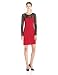 Star Vixen Women's Long Sleeve Illusion Cage Yoke Dress