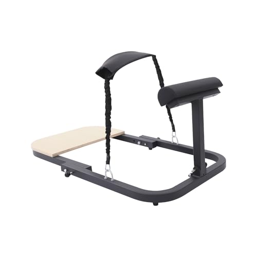 Appareil musculation hanches en bois d'érable avec bandes fitness