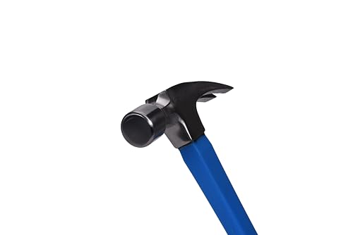 Image of Century Drill & Tool 72246 Fiberglass Hammer, 24 oz., Claw Style: Ripping