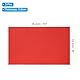 PATIKIL 6x10 Zoll Eloxierte Aluminiumblech, 3 Stück Laserplatten Gravur Rohlinge 0,5MM Dünn Rechteck für Basteln DIY Haus Lasergravur, Rot
