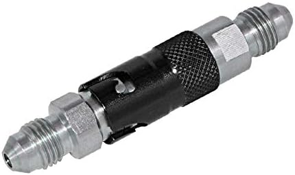 Stainless Steel Motorcycle AN3 3AN Front Brake Fluid Quick Removal Cover Replace Brake Line Disconnect Fitting Dry Break Coupling Black